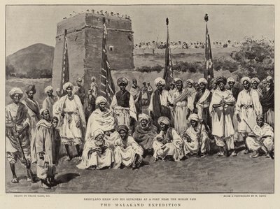 Ekspedycja na Malakand autorstwa Frank Dadd